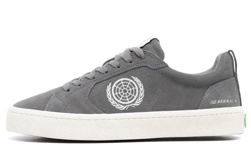 CARIUMA Skateboard Shoes Men's Low Top Gray