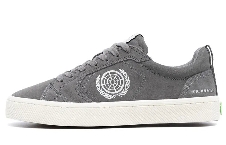 CARIUMA Skateboard Shoes Men's Low Top Gray