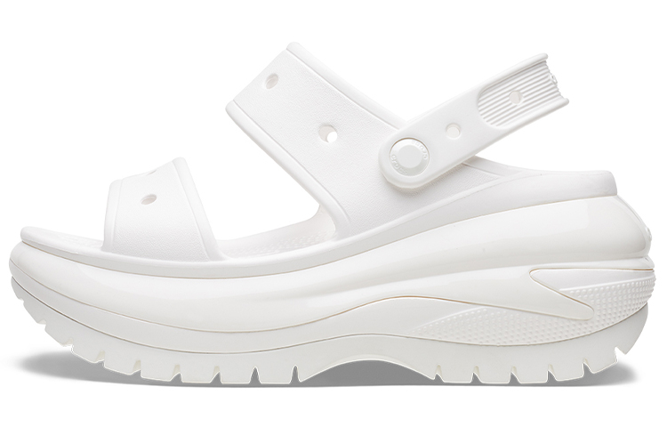 Crocs Mega Crush Sandal 'White' Women's