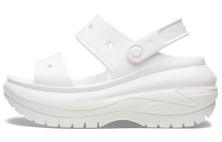 Crocs Mega Crush Sandal 'White' Women's
