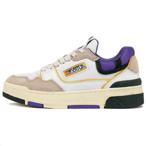 AUTRY Clc Skateboard Shoes Men's White Purple