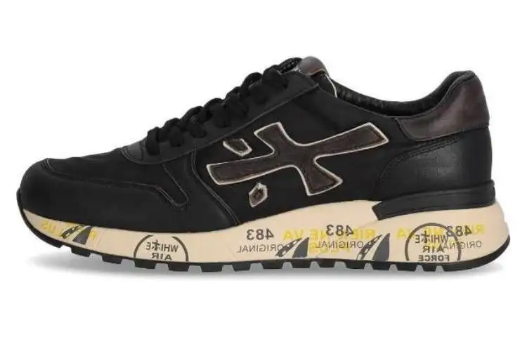 PREMIATA Mick Logo Patch Lace Up Sneakers