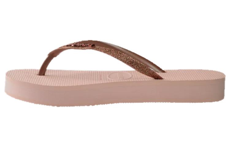 Havaianas Slim Flatform Shine Stylish Sandal Women's Ballet Rose