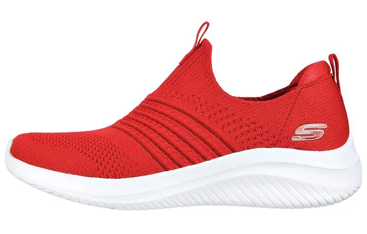 Skechers Ultra Flex 3.0 Casual Shoes Women's Low Top Red