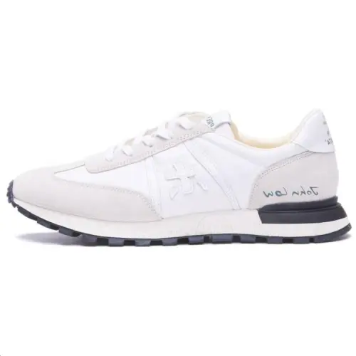 PREMIATA Leather Cushioning Low top Casual Shoes Men's White