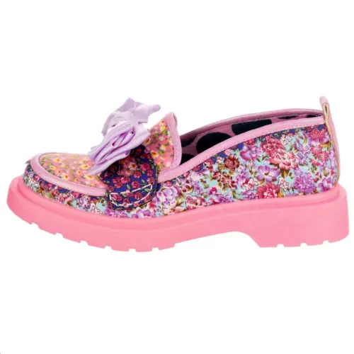 IRREGULAR CHOICE Pu Loafers Women's Pink