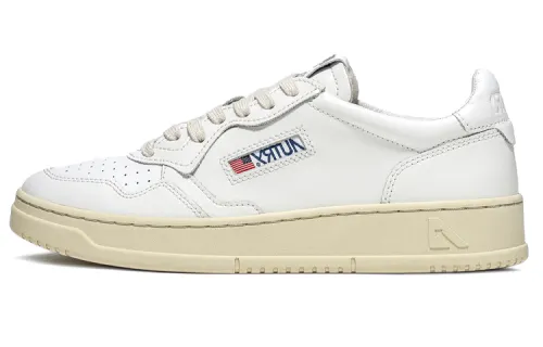 AUTRY Medalist Leather Low White