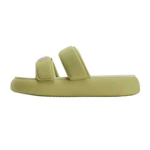 FILA DONUT Slide Slippers Women's Golden Green