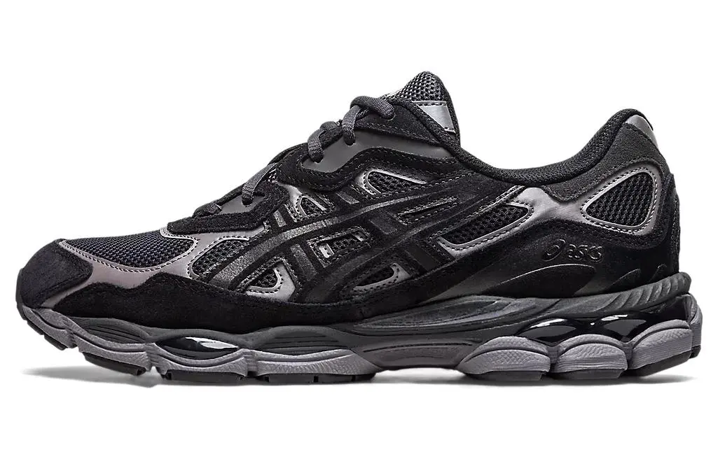 ASICS GEL NYC Breathable Abrasion Resistant Low top Casual Shoes Unisex Black