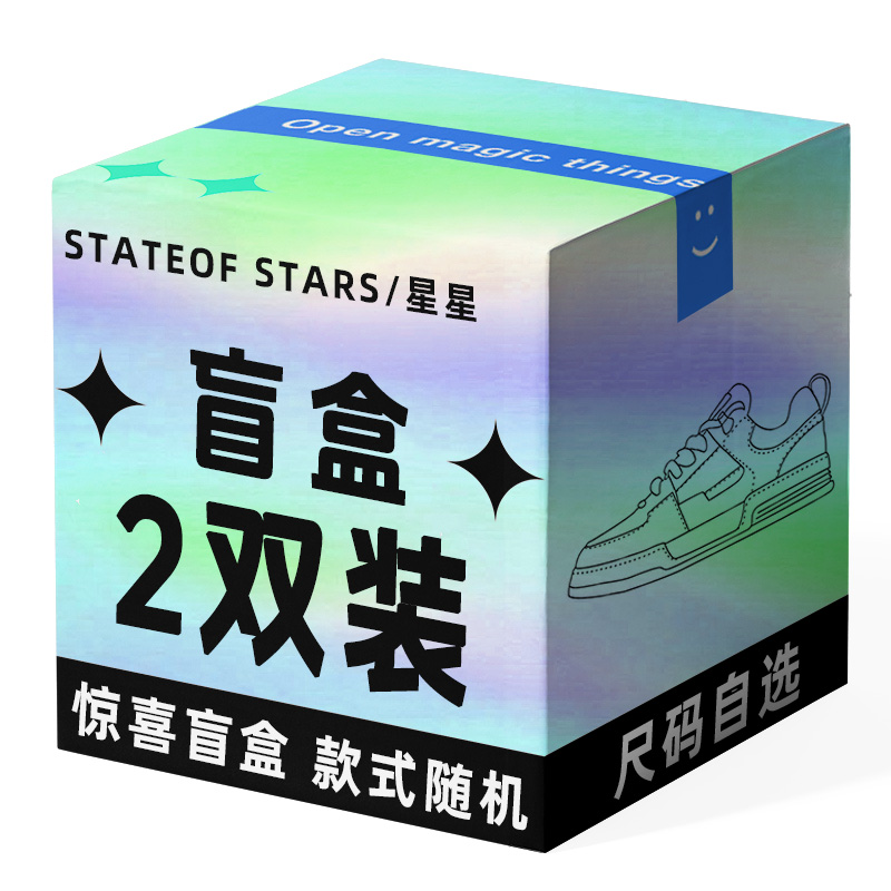 Stateof Stars Canvas Shoes Unisex Random Style, Size Of Your Choice