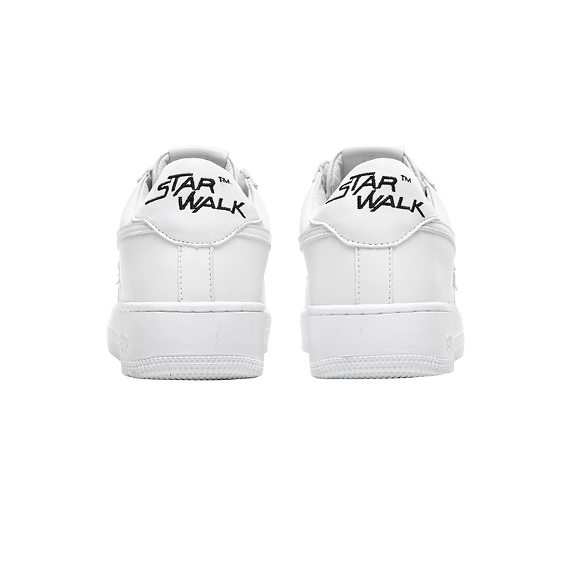 Starwalk Soldier Abrasion Resistant Low top Skateboard Shoes Unisex White