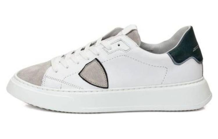 PHILIPPE MODEL Paris Tres Temple Lace Up Sneakers