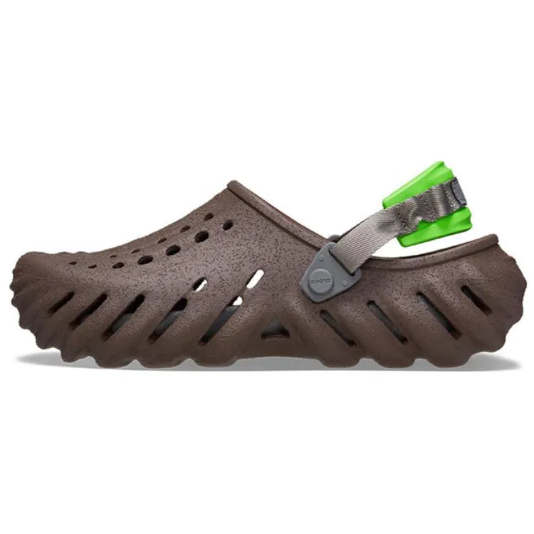 Crocs Echo EVA Clogs Unisex Coffee Multicolor