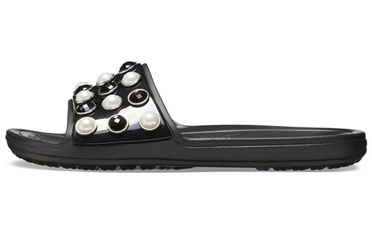 Crocs Slide Slippers Women's Black