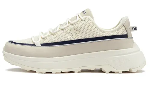 DESCENTE Sport Style Low top Casual Shoes Men's White