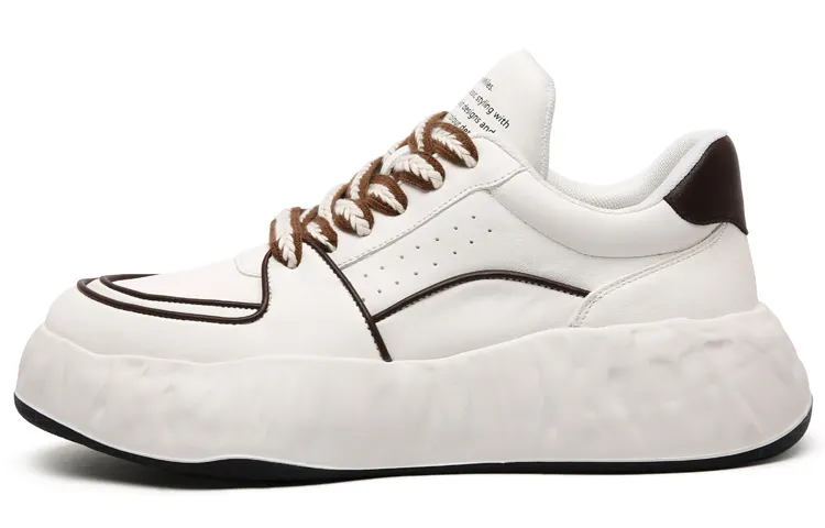 Anthony Miles Skateboard Shoes Men's Low Top White