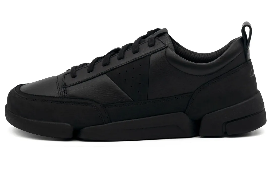 Clarks Cow Leather Casual Shoes Men's Black
