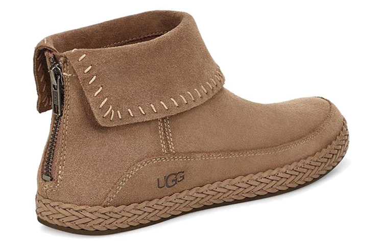 Женские ботинки UGG (коричневый) — фото 4