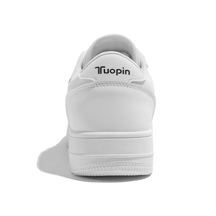 TUOPIN Maris Sal Milk Synthetic Leather Breathable Height Increasing Low top Skateboard Shoes Women's