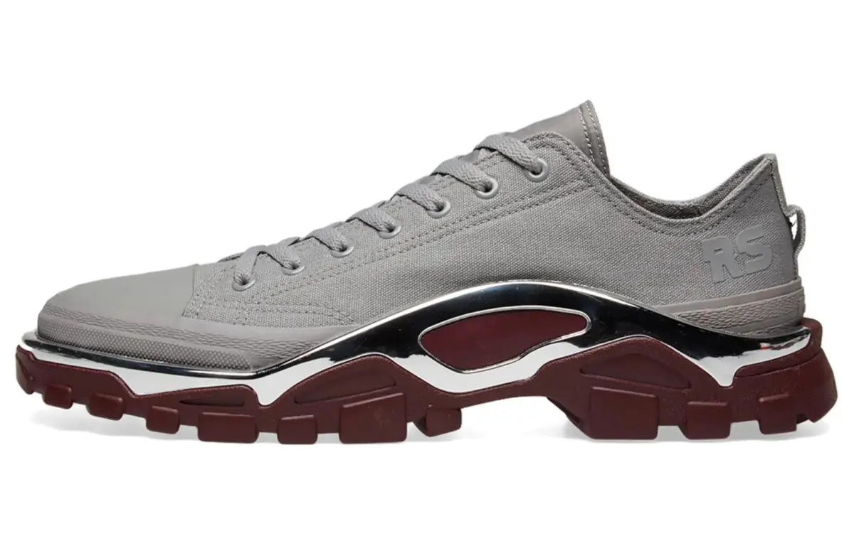 Adidas Detroit Runner Raf Simons Grey Maroon