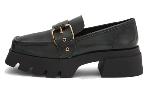 CHARLES&KEITH Pu Platform Shoes Women's Green