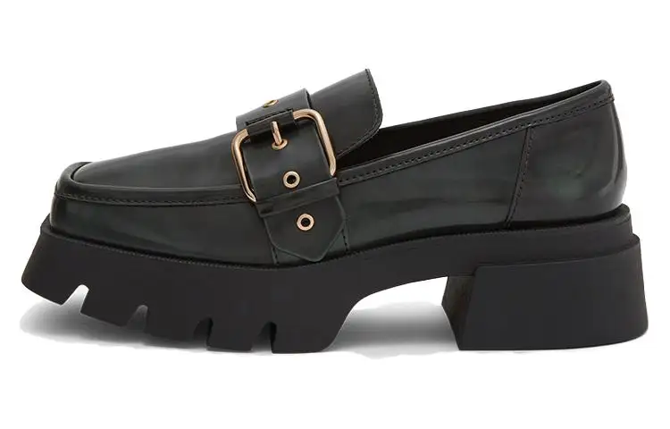 CHARLES&KEITH Pu Platform Shoes Women's Green
