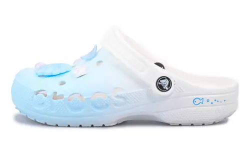Crocs Classic Clog Little Fish Bubbles Vlad Clogs Unisex Blue White