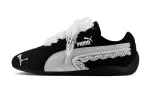 PUMA Speedcat Collection Slip Resistant, Abrasion Resistant, Lightweight Low top Casual Shoes Unisex Black Silver