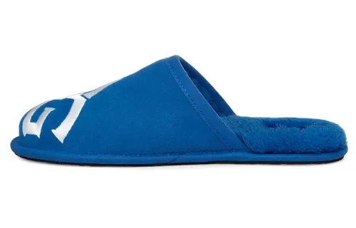 UGG Scuff Logo Slipper Classic Blue White
