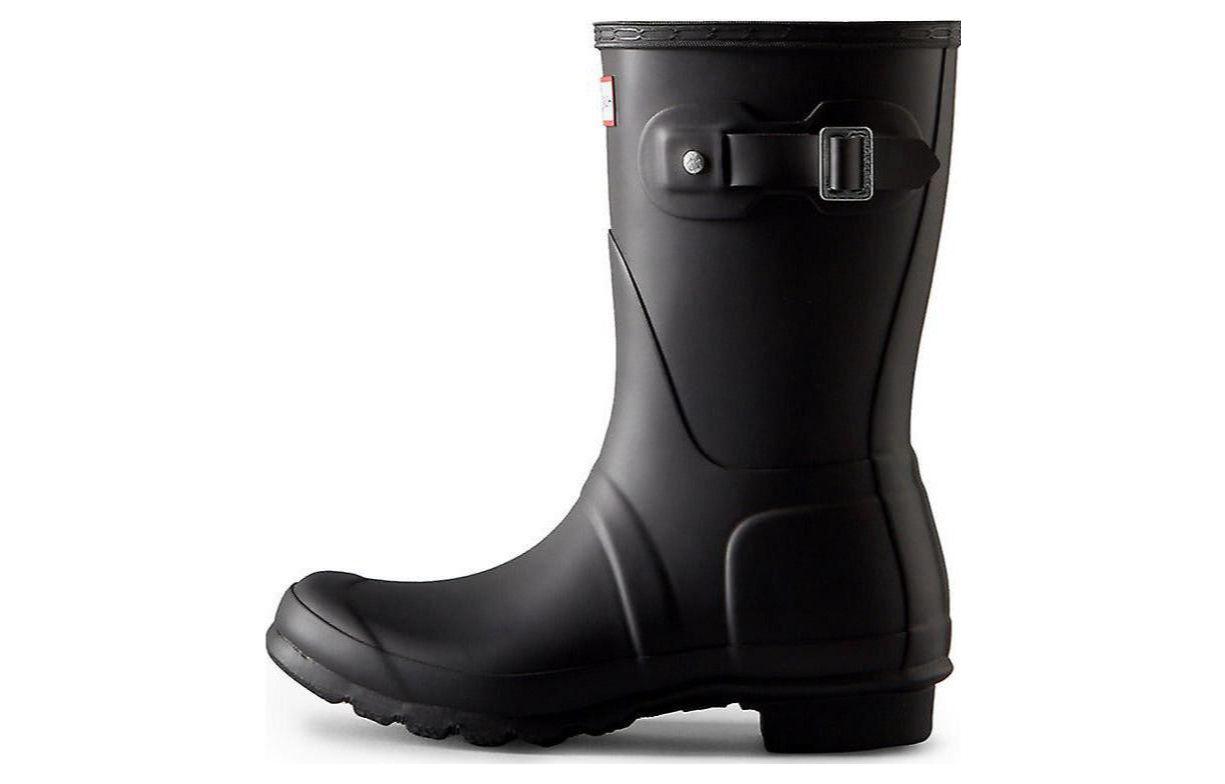 HUNTER Original Short Rain Boots Black Women's
