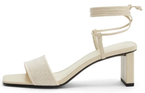 CHARLES&KEITH Stylish Sandal 6cm Women's Beige