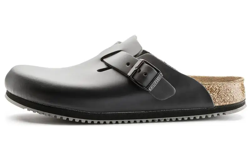 Boston Birkenstock Super Grip Sandal 'Black'