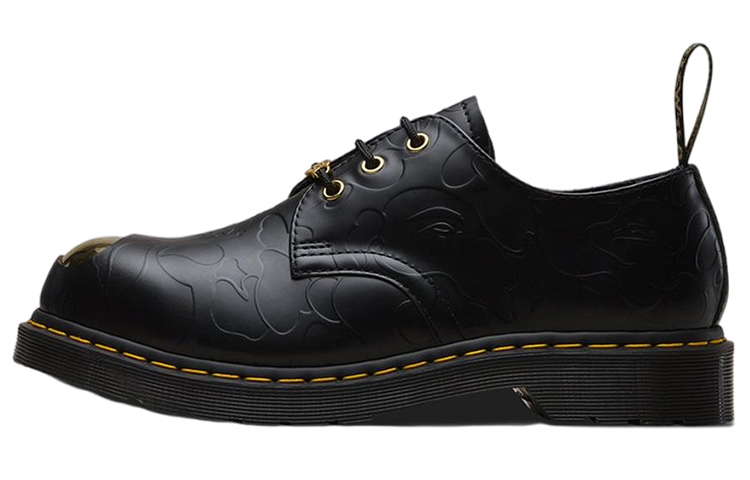 1461 A Bathing Ape x 1461 Emboss Dr.Martens 'Black Camo'