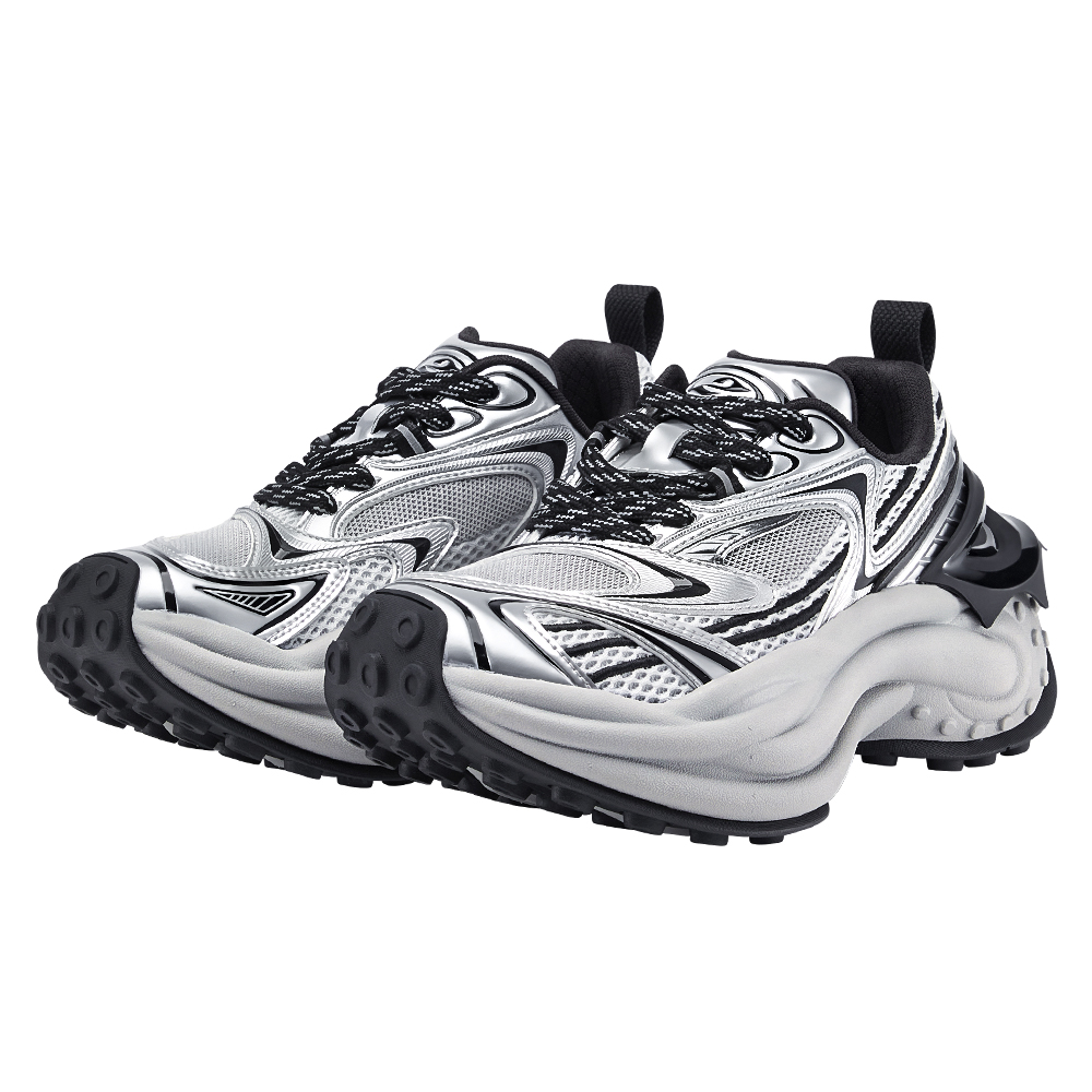 OGR Low top Running Shoes Unisex Rock Black