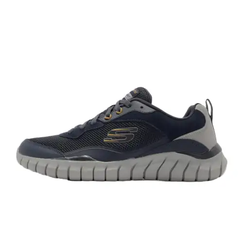 Skechers Impact resistant Mid top Casual Shoes Men's Black
