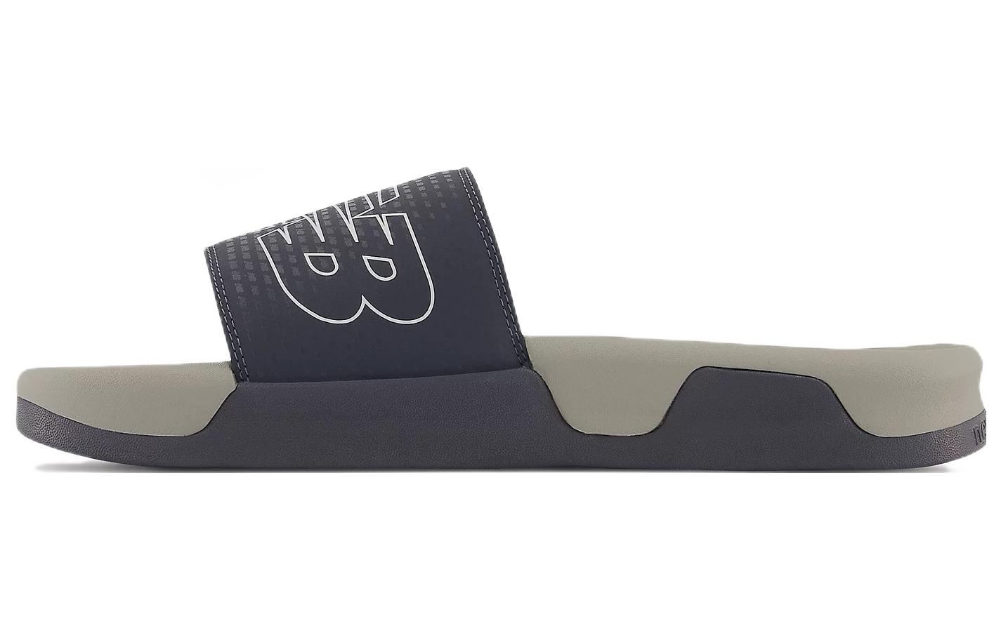 New Balance Slide Slippers Men's Dark Gray/White