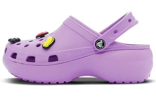 Crocs Classic Platform Clog EVA Clogs Women's Orchid Purple