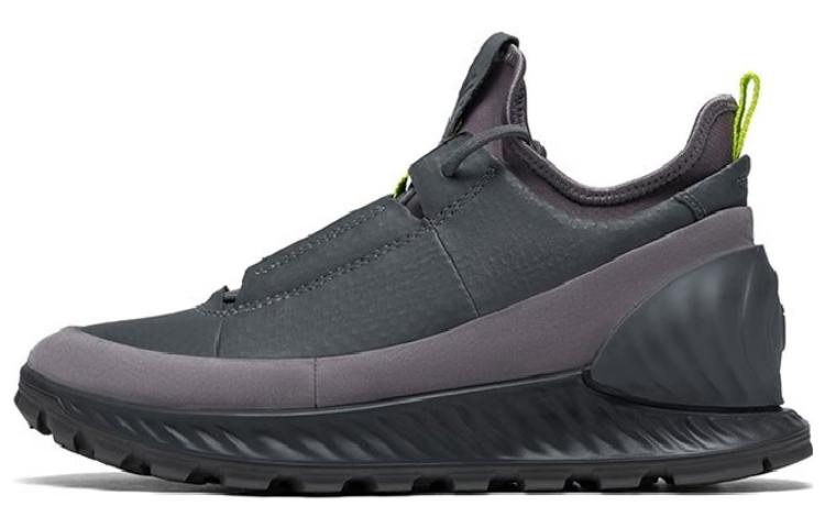 Ecco Breakthrough Top Grain Cow Leather Cushioning Slip Resistant Abrasion Resistant Low top Casual Shoes Men's