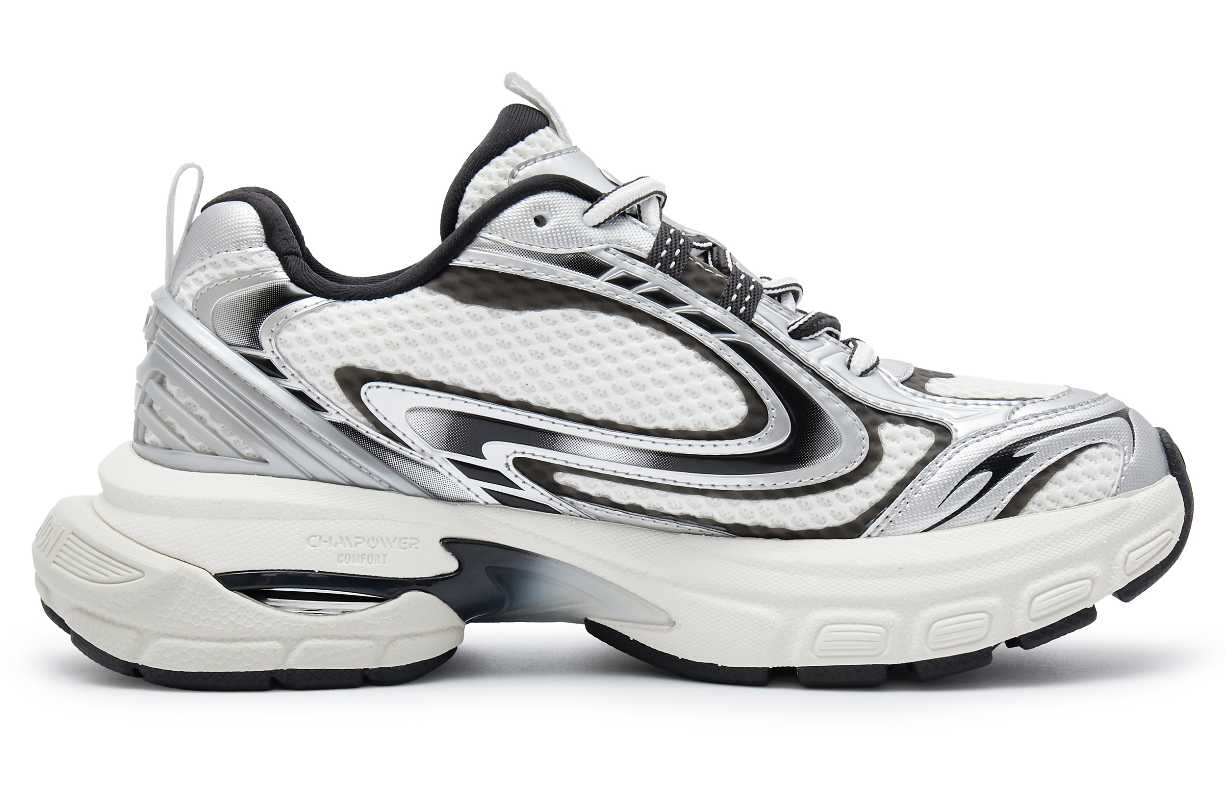Champion Slip Resistant Running Shoes Men’s Black White