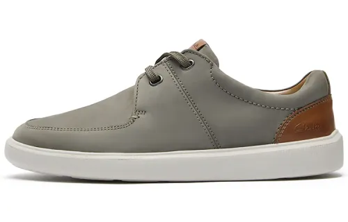 Clarks Skateboard Shoes Men's Low Top Olive Green