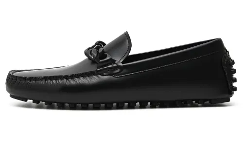 PEDRO Men's Casual Shoes Men's Low Top Black/Chestnut