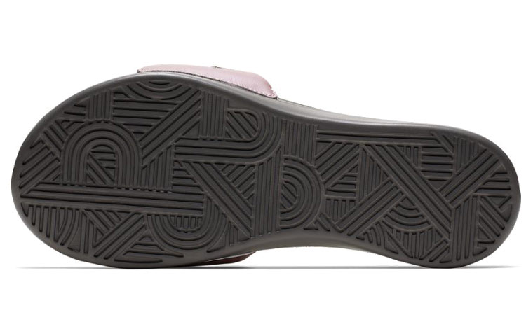 Женские шлепанцы Nike Ultra Comfort 3 Slide (серо-розовые) — фото 4