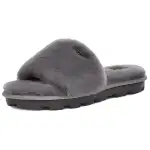 UGG Odor Resistant, Abrasion Resistant Slide Slippers Women's Charcoal Gray