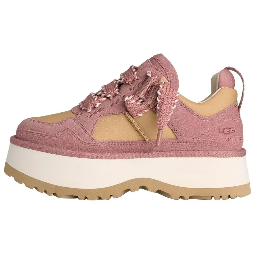 UGG Astromel Merlin Cow Split Leather Low top Casual Shoes Women's Purple