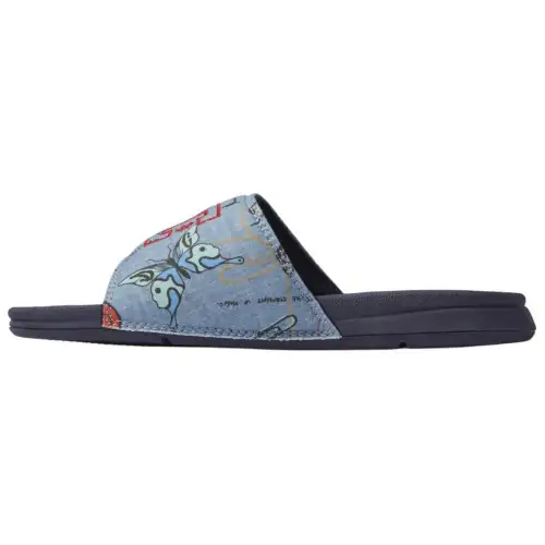 DC Shoes EVA Abrasion Resistant Slide Slippers Women's Blue