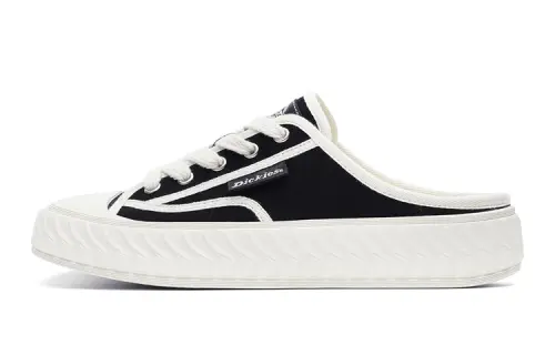 Dickies Trendy Abrasion Resistant Slip Resistant Low top Canvas Shoes Men's Black