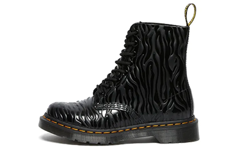Dr. Martens 1460 Pascal Combat Boots Black Women's