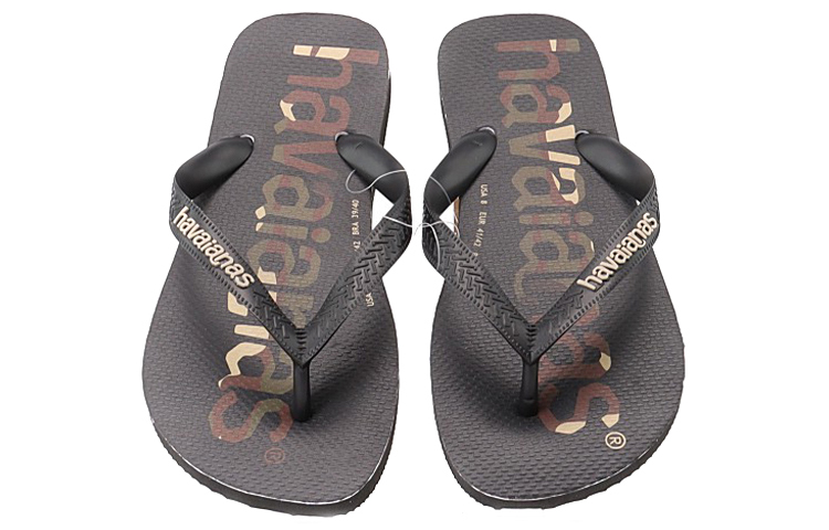 Havaianas Flip Flops Unisex Camouflage Black