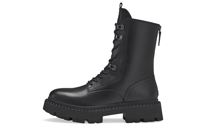 ASH Combat Boots Unisex Black