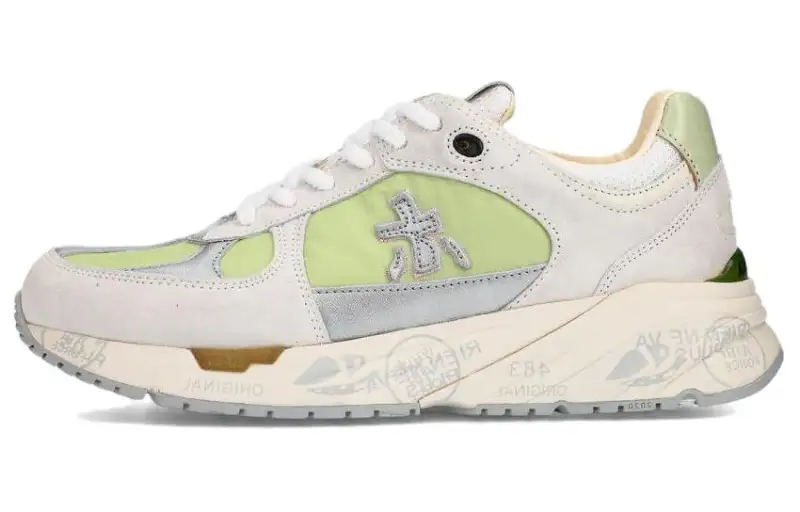 PREMIATA Low top Casual Shoes Women's White Green
